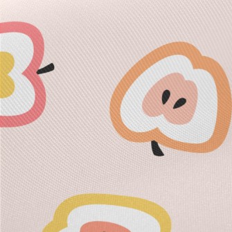 Colorful Apples Midweight Cotton Poplin
