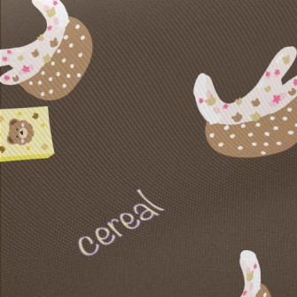 Breakfast Cereals Midweight Cotton Poplin