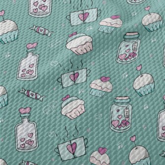 Valentine's Day Handmade C Birdseye Piqué