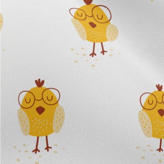 Yellow Glasses Chick Chiffon