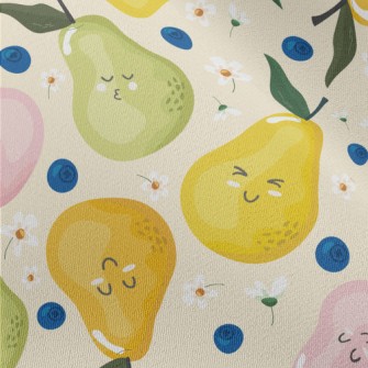 Funny Expression Pear Chiffon
