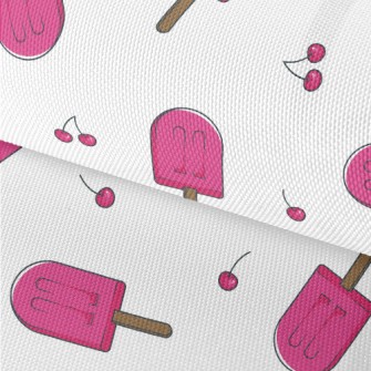 Cherry Popsicles Waterproof Oxford