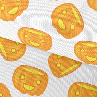 Cute Smiling Pumpkin Lantern Waterproof Oxford