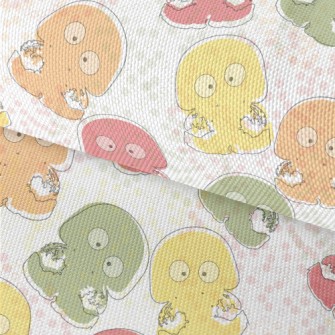 Funny Colorful Jellyfish Waterproof Oxford