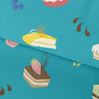 Exquisite Afternoon Tea Cake Waterproof Oxford