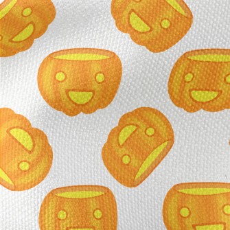 Cute Smiling Pumpkin Lantern Waterproof Canvas