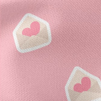 Cute Love Letter Stickers Waterproof Canvas