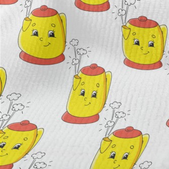 Cartoon Smiley Kettle Terry