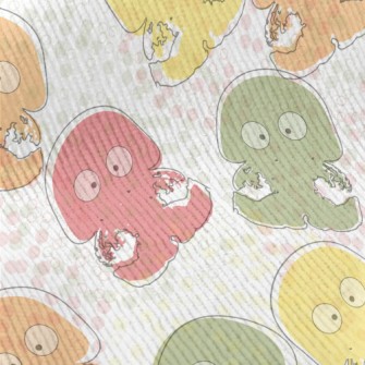 Funny Colorful Jellyfish Standard Corduroy