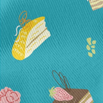 Exquisite Afternoon Tea Cake Standard Corduroy