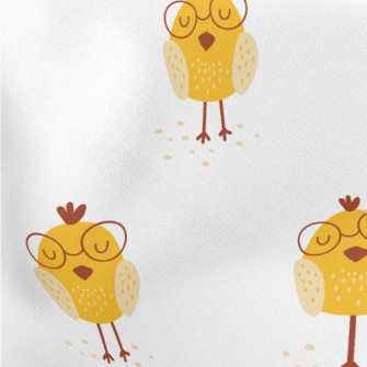 Yellow Glasses Chick Stretch Ponte