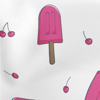 Cherry Popsicles Stretch Ponte