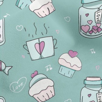 Valentine's Day Handmade C Micro Fleece