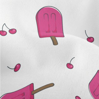 Cherry Popsicles Lightweight Performance Linen
