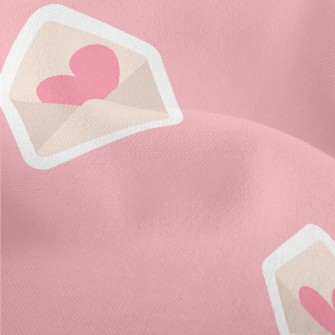 Cute Love Letter Stickers Lightweight Performance Linen