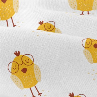 Yellow Glasses Chick Modern Jersey