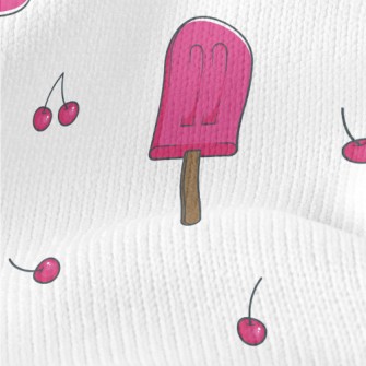 Cherry Popsicles Stretch Jersey