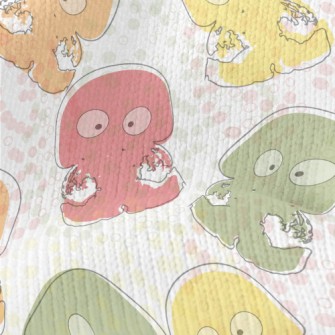 Funny Colorful Jellyfish Stretch Jersey