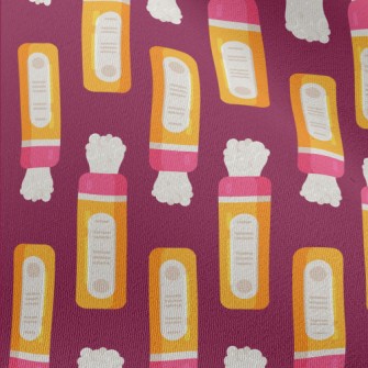 Cartoon Baby Powder Chiffon