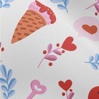 Valentine&#39;s Day Romantic C Chiffon