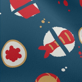 Cartoon Nigiri Sushi Set Chiffon