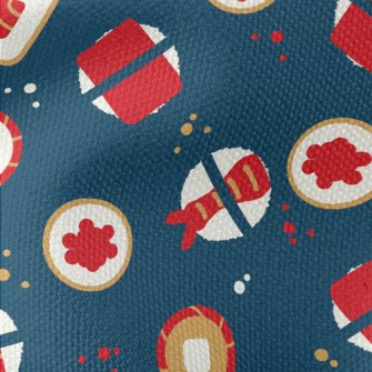 Cartoon Nigiri Sushi Set Waterproof Canvas