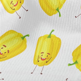 Cute Yellow Bell Pepper Terry