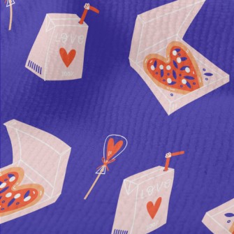 Valentine's Day Heart Pizz Terry