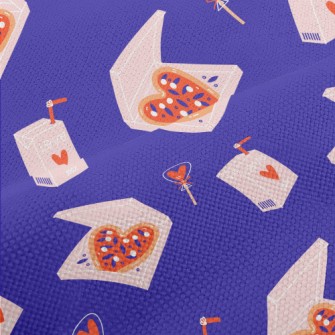 Valentine's Day Heart Pizz Performance Linen