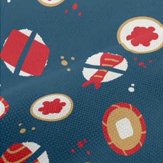 Cartoon Nigiri Sushi Set Performance Linen