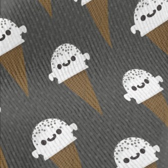 Ghost Shaped Ice Cream Cone Standard Corduroy