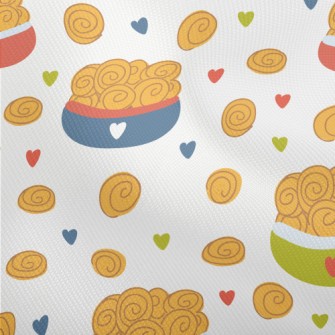 Hand Drawn Sweet Bread Dobby