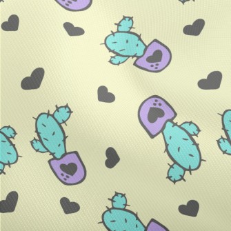 Purple Flowerpot Cactus Dobby