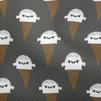 Ghost Shaped Ice Cream Cone Dobby