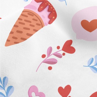 Valentine&#39;s Day Romantic C Micro Fleece