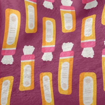Cartoon Baby Powder Minky