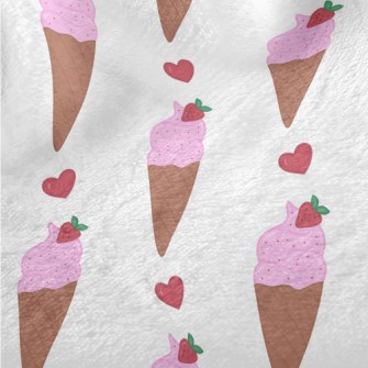 Strawberry Flavored Cone Minky