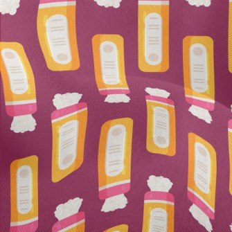 Cartoon Baby Powder Lightweight Performance Linen