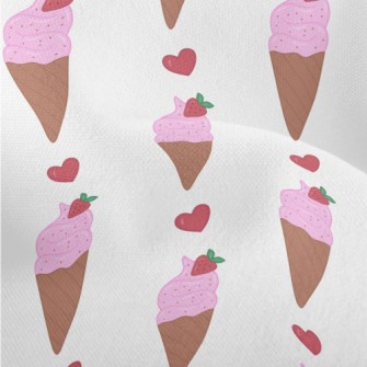 Strawberry Flavored Cone Lightweight Performance Linen