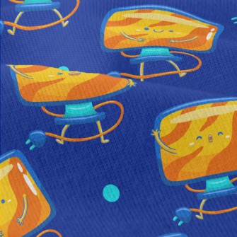 Cartoon Computer Screen Modern Jersey