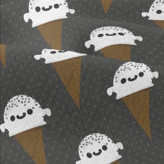 Ghost Shaped Ice Cream Cone Modern Jersey