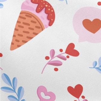 Valentine&#39;s Day Romantic C Pongee