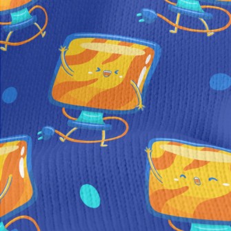 Cartoon Computer Screen Stretch Jersey