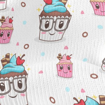 Chocolate Cup Cake Stretch Jersey