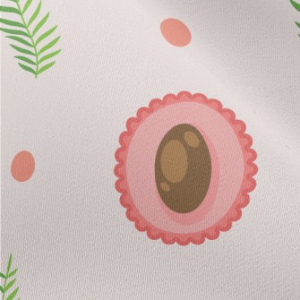 Cartoon Tropical Fruits Chiffon