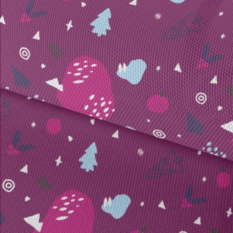 Hand Drawn Irregular Graffiti Waterproof Oxford