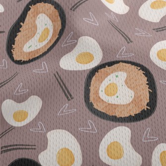 Kimchi Fried Rice With Fried E Athletic Mesh Flat Back