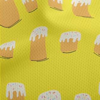 Handmade Easter Cake Athletic Mesh Flat Back