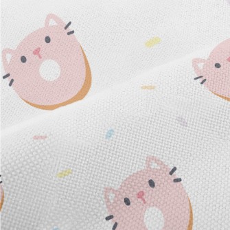 Cat Shaped Donuts Performance Linen