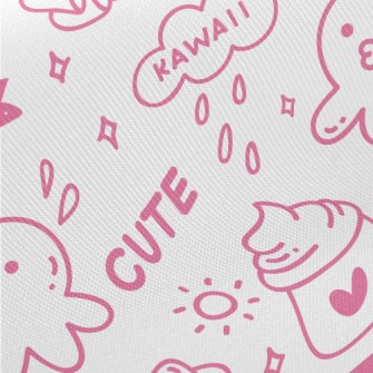 Cute Graffiti For Girls Twill